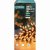Premier Decorations Timelights Battery Operated Multi-Action 200 LED with Green Cable - Vintage Gold