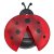 Smart Solar Decorative Lady Bug Light