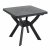 Trabella Turin Patio Table - Anthracite