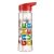 Puckator Reusable 550ml Water Bottle with Flip Straw - Game Over