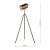 Jake Task Floor Lamp Antique Silver And Copper