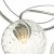 Onawa 3 Light Semi Flush Polished Chr-Twisted Closed Glass