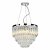 Fame 5 Light Pendant Polished Chrome Glass