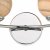 Izzy 2 Light Wall Light Polished Chrome Swirl Glass