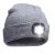 Kingavon Rechargeable Headlight Hat 4 SMD USB - Grey