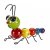 Flamboya Menagerie Hangers On Crazee Caterpillar Decor - Medium