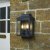 Vapour 2Lt Coach Lantern Wall Light Black IP44