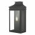 Vapour Coach Lantern Wall Light Black IP44