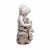 Solstice Sculptures Jack & Jill Sitting 56cm -Ant Stone Effect