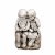 Solstice Sculptures Jack & Jill Sitting 56cm -Ant Stone Effect