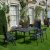 Nardi Libeccio Table with 2 Darsena & 4 Bora Chairs -Anthracite