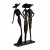 Elur Iron Figurine Ladies At The Races 27cm