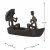 Elur Iron Figurine Romantic Boat Trip 11cm