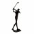 Elur Iron Figurine Golfer Lady 29cm