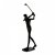 Elur Iron Figurine Golfer Lady 29cm