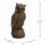 Solstice Sculptures Owl 41cm in Rust Effect
