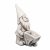Solstice Sculptures Wheelbarrow Gnome 60cm -Ant Stone Effect