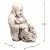 Solstice Sculptures Buddhist Monk 43cm in Antique Stone Effect