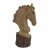 Elur Carved Wood Effect Horse Head 36cm