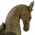 Elur Carved Wood Effect Horse 39cm