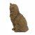 Elur Carved Wood Effect Cat 25cm