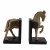 Elur Carved Wood Effect Book Ends Horse 24cm