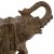 Elur Carved Wood Effect Book Ends Elephant 23cm