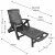 Trabella Potenza Lounger - Anthracite