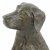 Solstice Sculptures Dog 56cm in Dark Verdigris