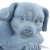 Solstice Sculptures Dog Planter 15cm in Blue Iron Effect