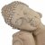 Solstice Sculptures Buddha Crouching 37cm -Weathered StoneEffect