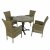 Byron Manor Monterey Dining Table with 4 Dorchester Chairs
