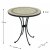 Exclusive Garden Henley 71cm Bistro Table with 2 Milan Chairs