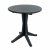 Trabella Levante Dining Table with 2 Eolo Chairs -Anthracite