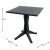 Trabella Ponente Patio Table - Anthracite