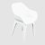 Trabella Ponente Dining Table with 4 Ghibli Chairs - White