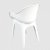 Trabella Ghibli Chairs (Set of 2) - White