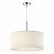 Dar Zaragoza 3 Light Pendant Cream 60cm