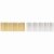 Premier Decorations Mini Candles 10cm (Pack of 20) - Assorted Gold/Silver
