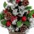 Premier Decorations Dressed Tree in Pot with Snow Tip Berry & Cone 45cm