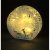 SnowTime Battery Operated Lit Glass Box with Deer & Trees 16cm 10 Warm White LED - Round