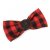 Zoon Beau Tie (Pack of 2) - Red & Red Check