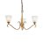 Endon Columbia brass 3lt Pendant