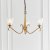 Endon Columbia brass 3lt Pendant