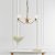 Endon Columbia brass 3lt Pendant