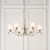 Endon Columbia nickel 6lt Pendant