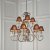 Endon Oksana nickel 12lt Pendant