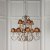 Endon Oksana nickel 12lt Pendant