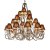 Endon Oksana nickel 21lt Pendant