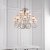 Endon Oksana nickel 12lt Pendant